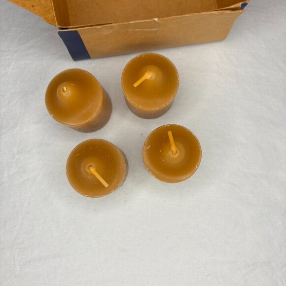 PARTY LITE New Votive Candles X4 Tamboti Safari - Picture 2 of 4